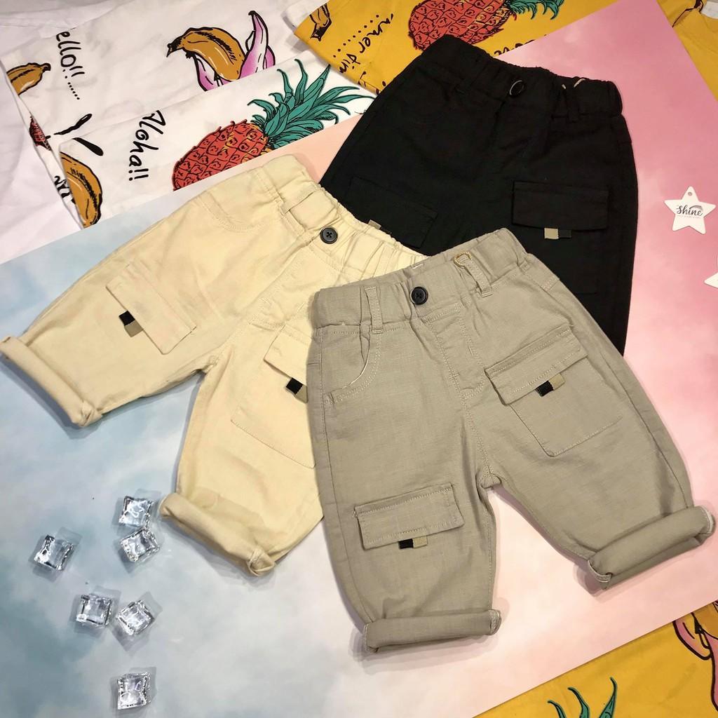 Quần short 2 túi cho bé
