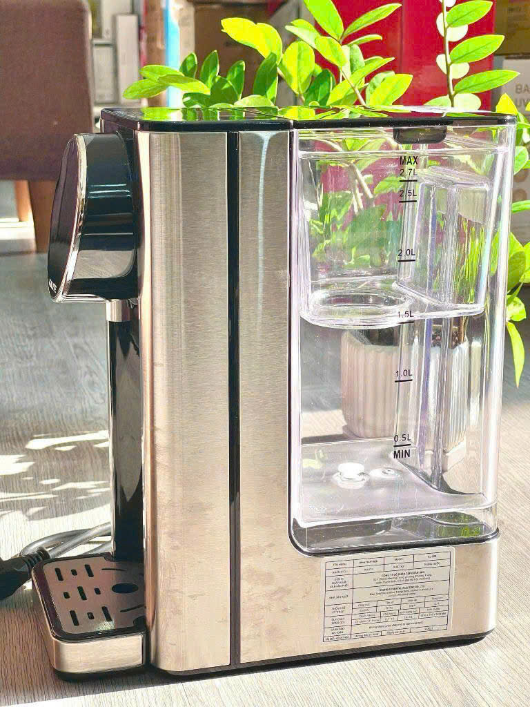 [Hàng chính hãng] Bình thủy điện Kalite KL888 2,7 lít - 2200W Trang bị bộ lọc RO tự động, đảm bảo nguồn nước luôn tinh khiết