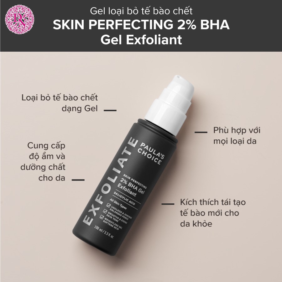 Gel Tẩy Tế Bào Chết Hóa Học Paula's Choice 2% BHA - Skin Perfecting 2% BHA Gel Exfoliant 100ml