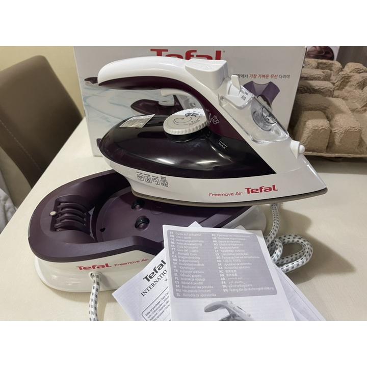 Bàn Là Hơi Nước không Dây TEFAL FV6520, Công Suất 2600W, Bàn Ủi Làm Phẳng Nhanh, Bình Nước 250ml, Nhập Đức, BH 12 Tháng, Hàng Chính Hãng