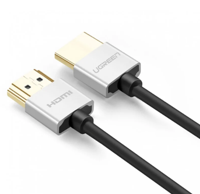 Dây HDMI 2.0 siêu mỏng thuần đồng 10.8Gbps dài 2m Ugreen (30478)- Hàng chính hãng