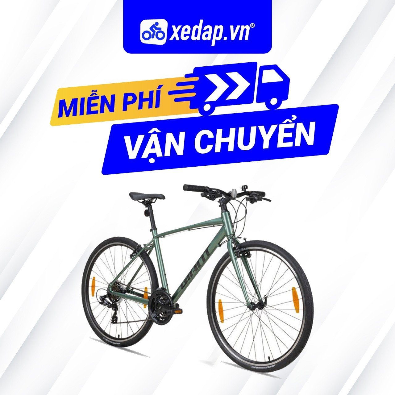 Xe Đạp Thể Thao Đường Phố Touring GIANT Escape 3 – Bánh 700C – 2023