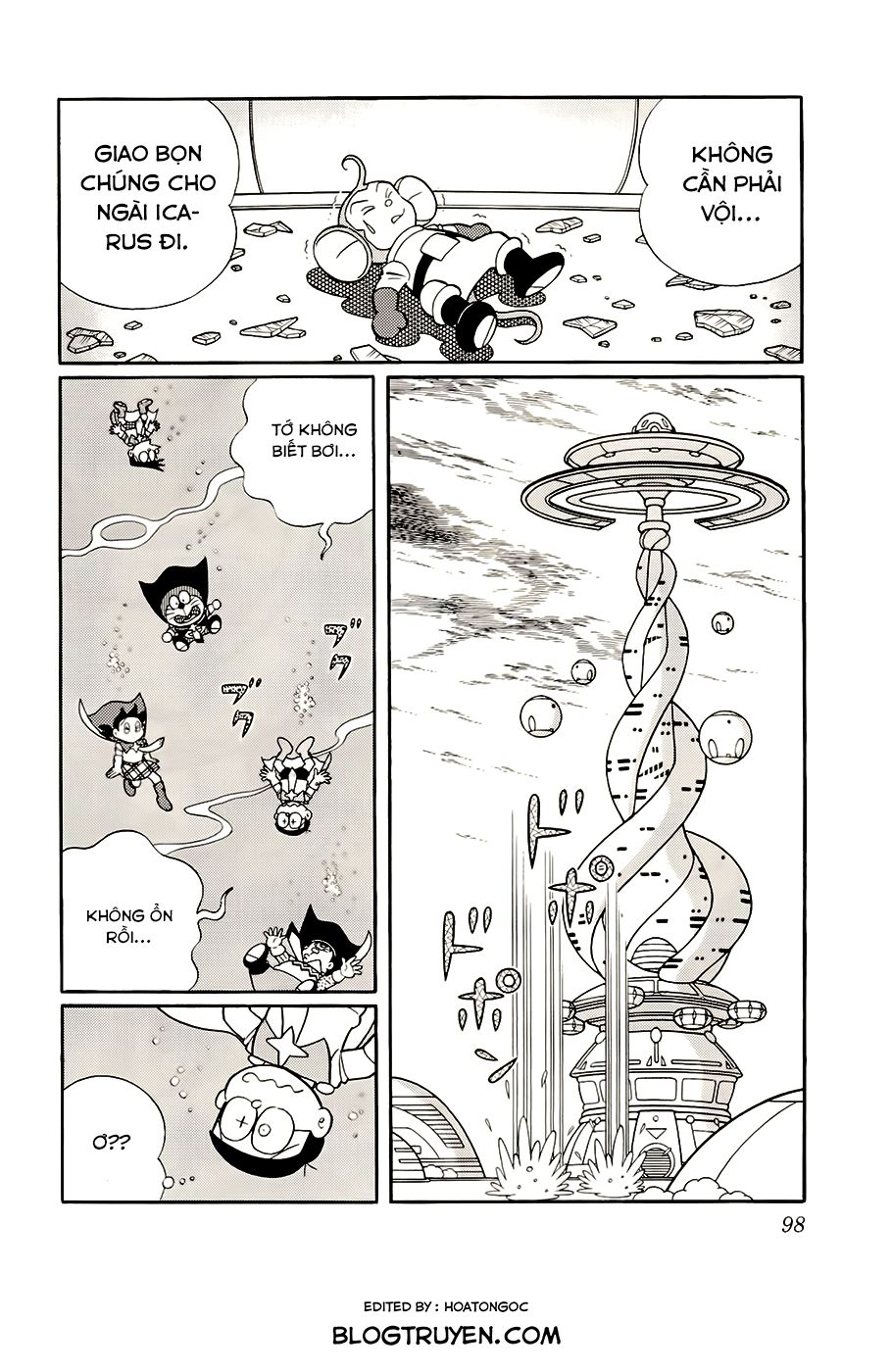 doraemon - nobita và những hiệp sĩ không gian chapter 4 22