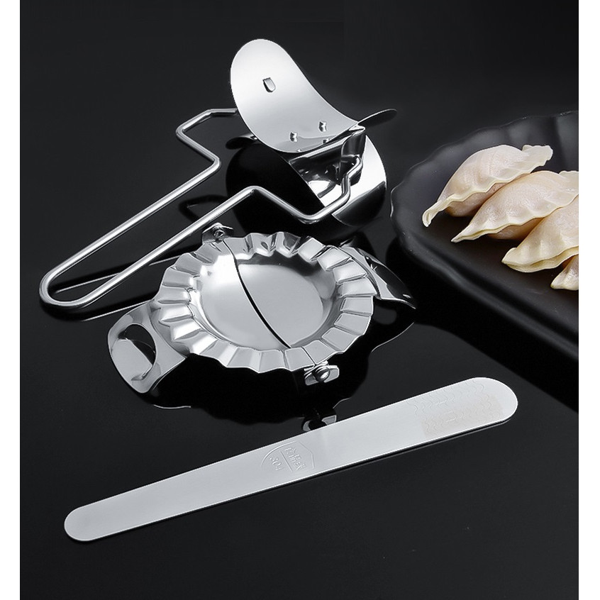 Set 3 Dụng Cụ Làm Bánh Xếp Inox 304 - 57g ), ,