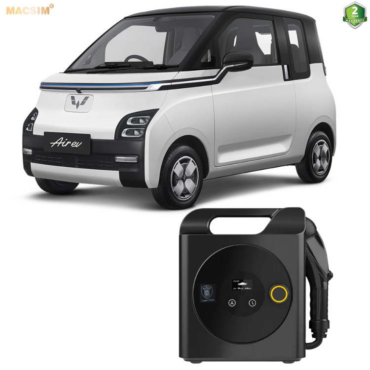 Sạc ô tô điện Wuling mini ev - Sạc di động cao cấp 3,68KW chính hãng Macsim