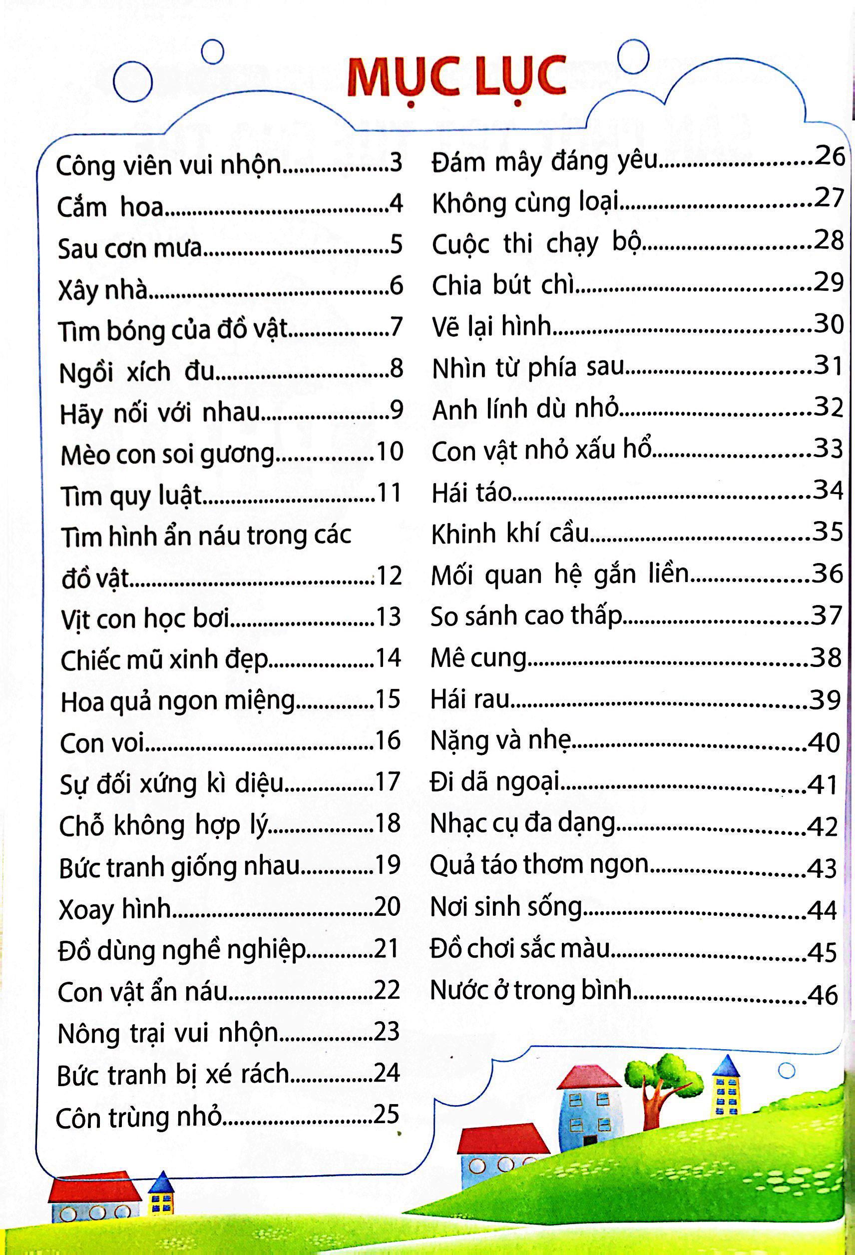 Sân Chơi Trí Tuệ Cho Trẻ - Rèn Luyện Tư Duy Não Trái + Phát Triển Sáng Tạo Não Phải - Dành Cho Bé 4-5 Tuổi - Tập 2
