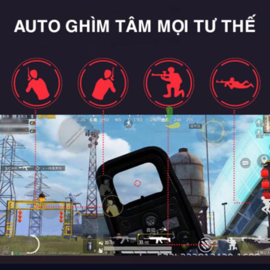 Bộ chuyển đổi game MEIYING M16 - Thiết bị chuyển đổi phím chuột kết nối điện thoại hỗ trợ hệ điều hành Android, IOSS - Hàng nhập khẩu