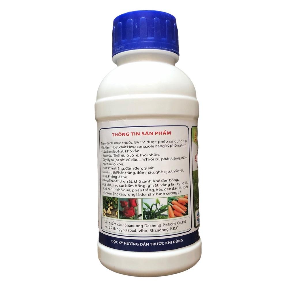 Chế phẩm trừ bệnh phấn trắng, đốm đen, rỉ sắt, thối rễ, thối nhũn, đốm nâu, ghẻ sẹo, thối trái Javivil 480ml