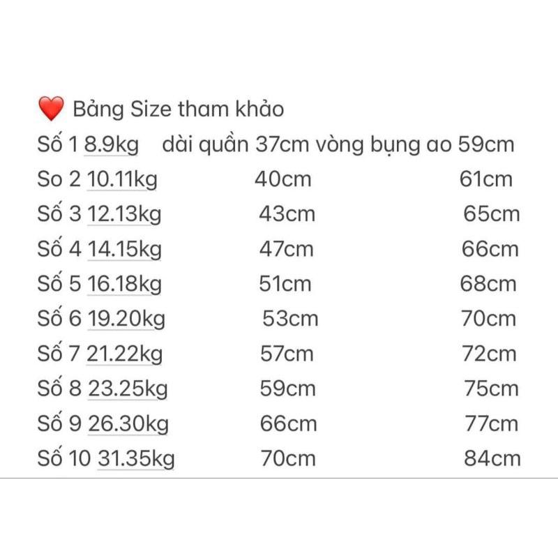 Bộ bà ba túi carro tay ngắn quần đen cho bé trai bé gái 8-35kg