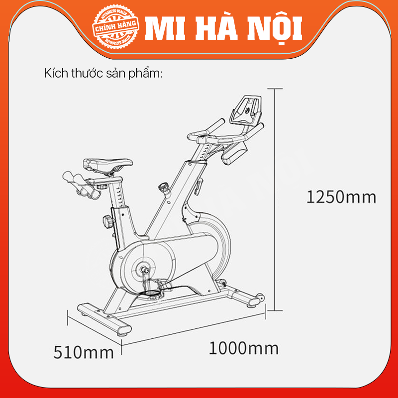 Xe Đạp Tập Thể Dục Thông Minh Tại Nhà Xiaomi YESOUL M1 Bản Quốc Tế Hàng chính hãng