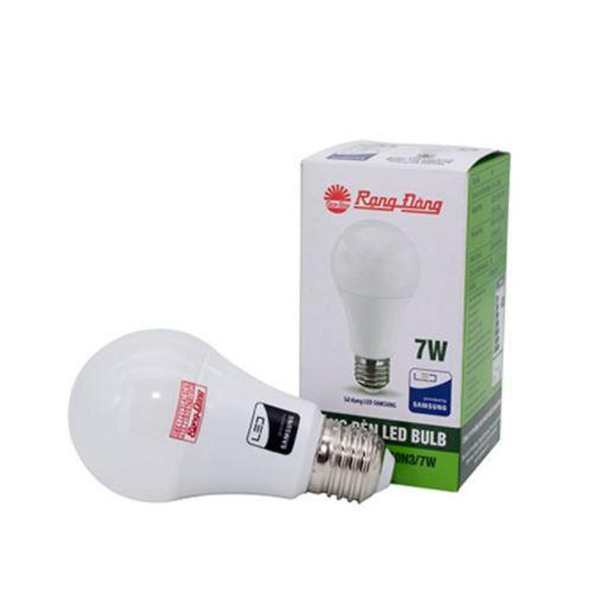 Bóng LED BULB 3W-5W-7W-9W Rạng Đông cho đèn học