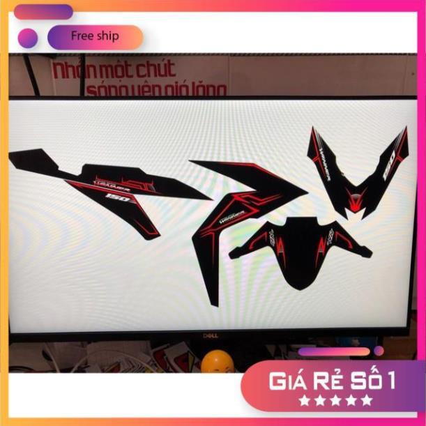 Tem rời winner đỏ đen nhám bảo hành màu sắc vĩnh viễn