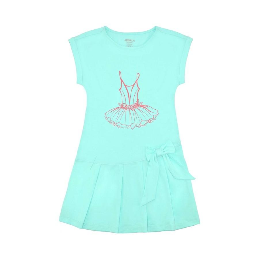 Váy đuôi cá lệch bé gái ARDILLA chất liệu cotton có thắt nơ dễ thương K102GSS20