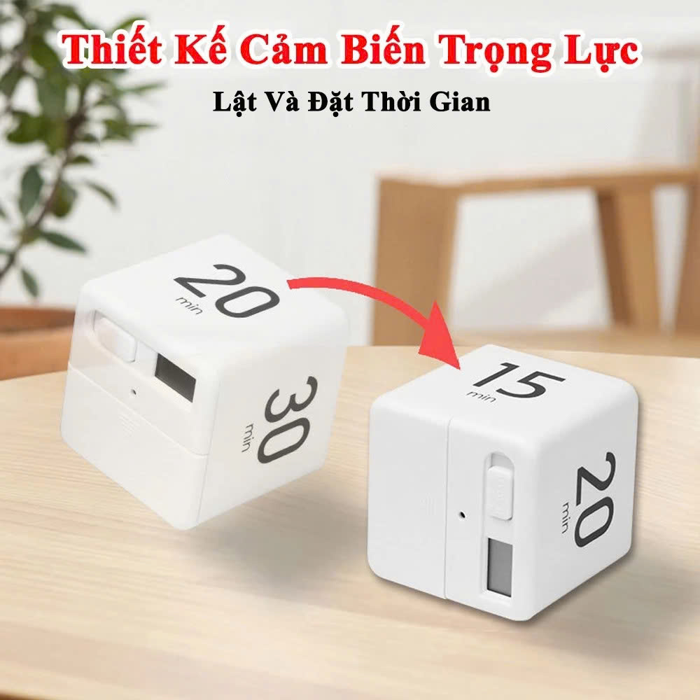 Đồng Hồ Bấm Giờ Đếm Ngược Pomodoro 5-15-25-45 Phút Hẹn Giờ Nấu Ăn Học Tập Tập Thể Dục Quản Lý Thời Gian Hiệu Quả MÀU XANH DA TRỜI