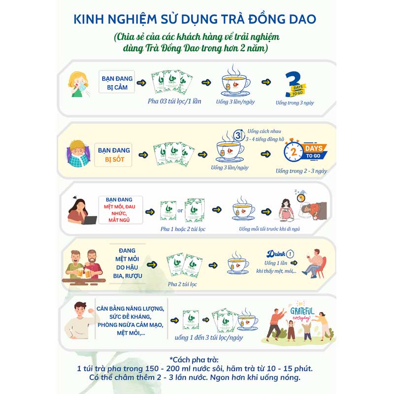 trà giúp ngủ ngon giấc đẹp da, Trà Đồng Dao bổ sung nhiều tim sen và các loại thảo dược quý hiếm giúp lấy lại giấc ngủ ngon an lành, túi 33 gói