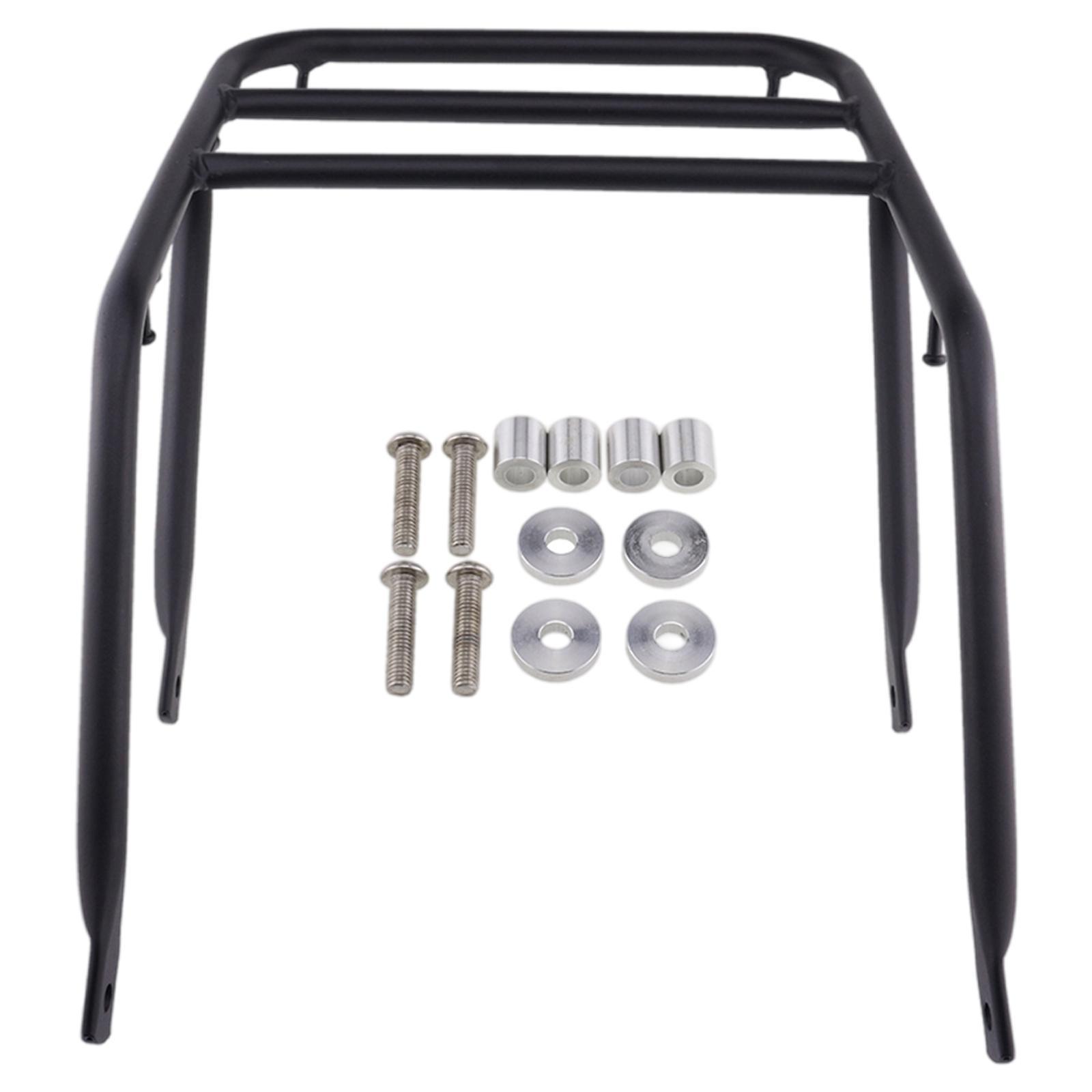 Black Iron Motorcycle Tail Rear Rack Top Box Case Board for Honda Rebel 1100 DCT Accessories Durable