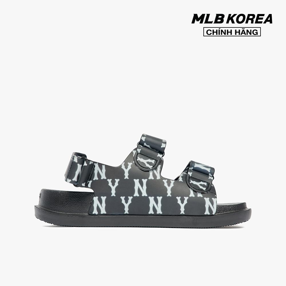 MLB - Giày sandals quai ngang khóa dán Chunky Monogram 3ASDSD423