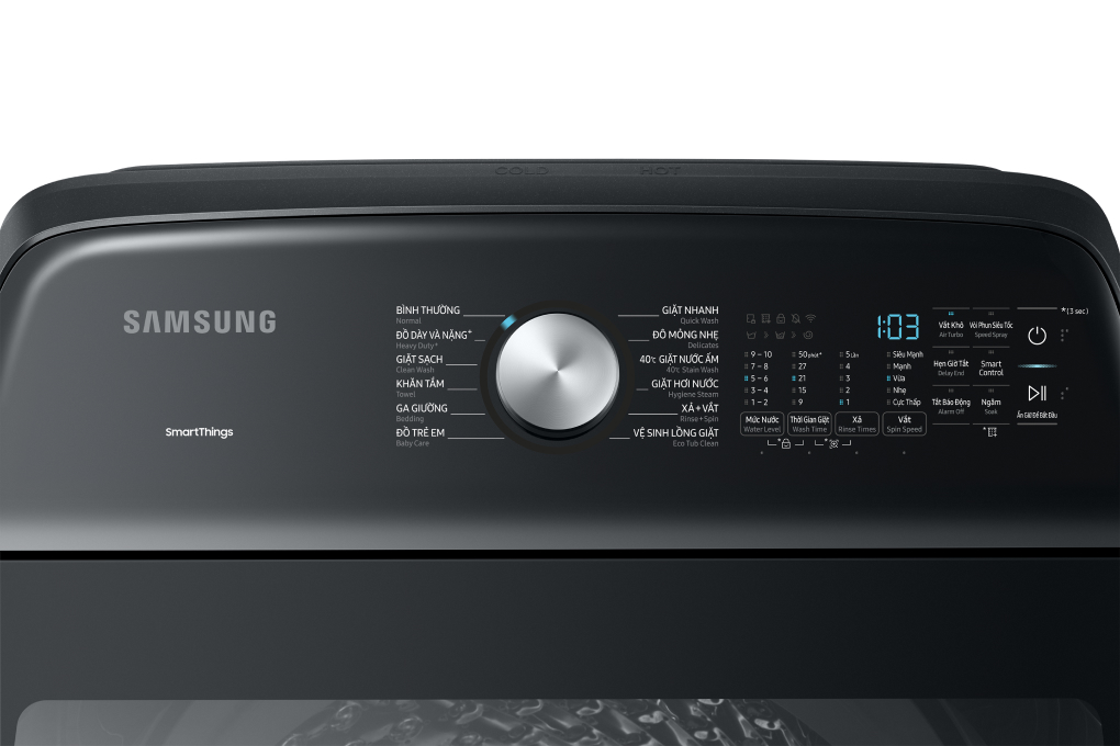 Máy Giặt Samsung Inverter 23 kg WA23A8377GV/SV - Hàng chính hãng (chỉ giao HCM)