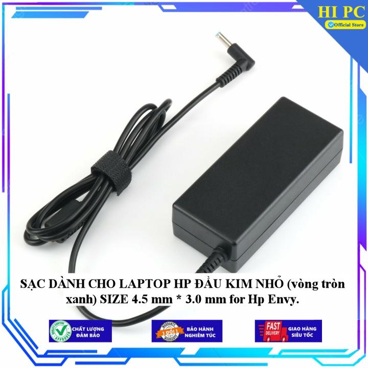 SẠC DÀNH CHO LAPTOP HP ĐẦU KIM NHỎ SIZE 4.5 mm * 3.0 mm for Hp Envy - Kèm Dây nguồn - Hàng Nhập Khẩu