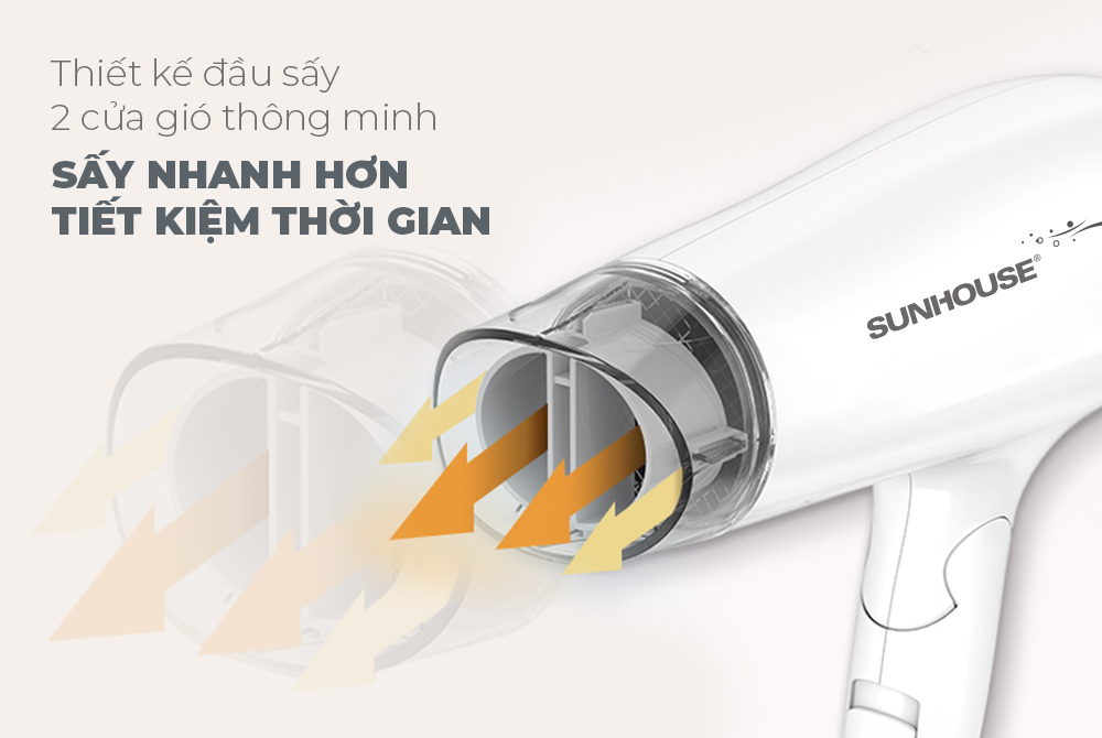 Máy sấy tóc Sunhouse SHD2309 - Hàng chính hãng