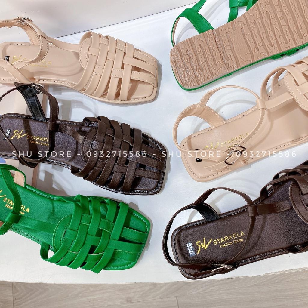 SANDAL NỮ THỜI TRANG SIÊU XINH SHU STORE - SANDAL DÂY ĐAN BÍT MŨI