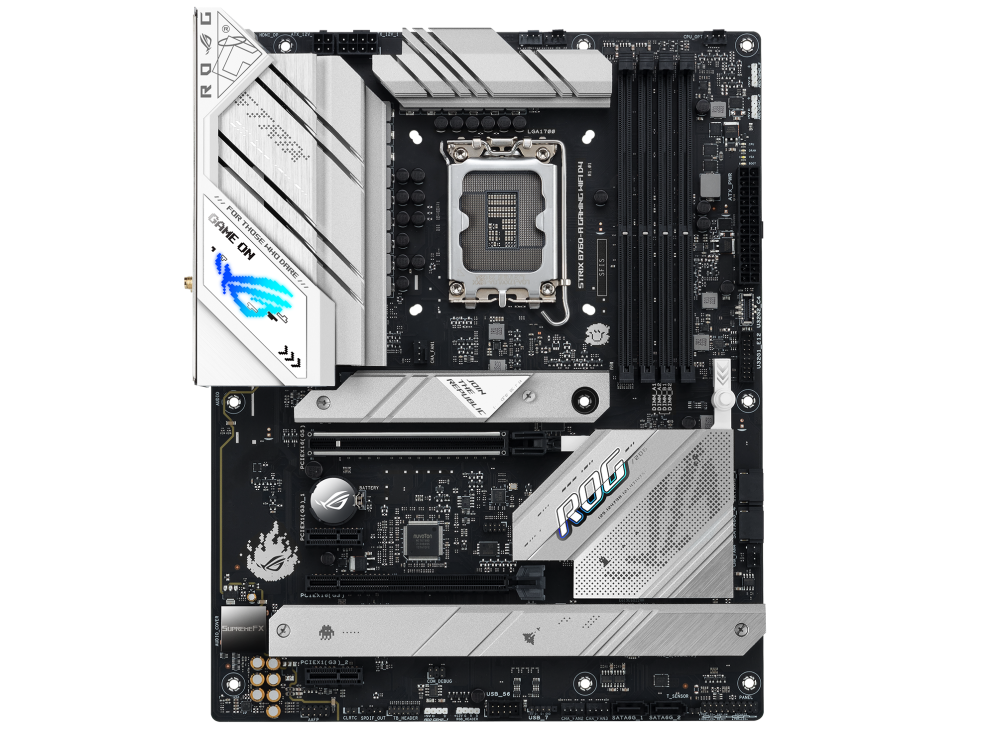 Mainboard ASUS ROG STRIX B760-A GAMING WIFI D4 | Intel B760 | Socket LGA1700 | ATX | 4 Khe RAM DDR4 - Hàng Chính Hãng