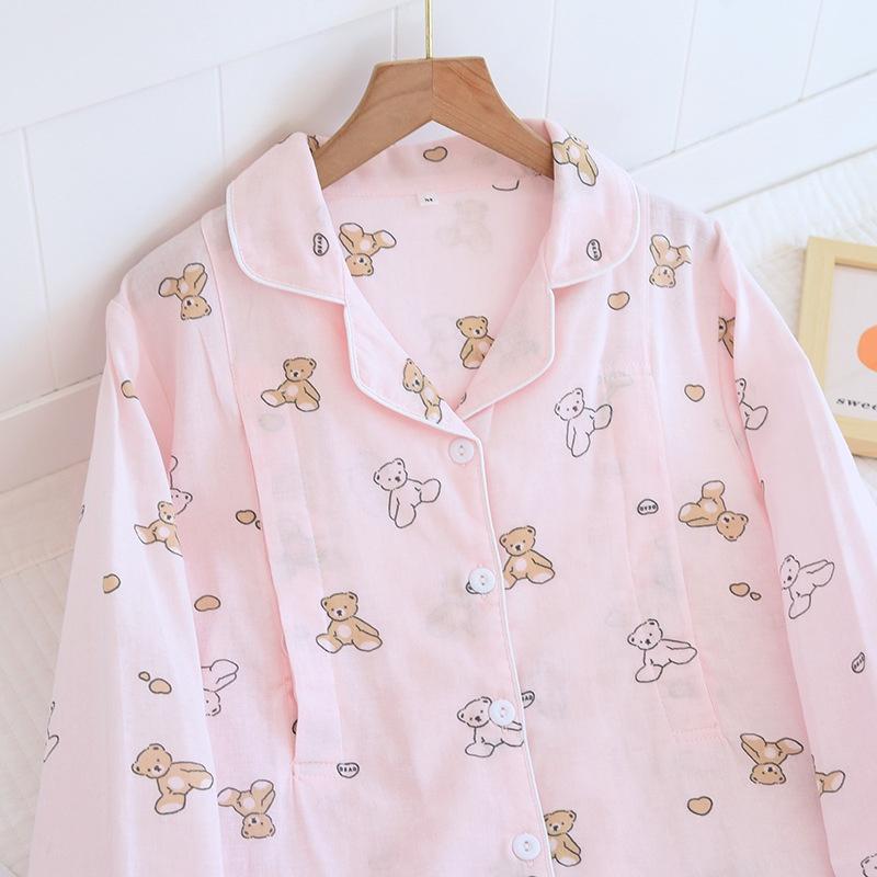 Bộ Đồ Bầu, Pijama Mặc Sau Sinh Cho Mẹ AZ61 Chất Liệu Xô Nhật Mặc Hè Thu Có Khe Mở Cho Con Bú Và Chun Chỉnh Bụng