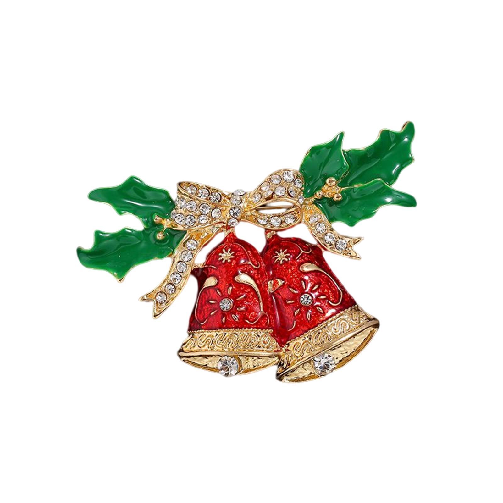 Elegant Christmas Brooch Pins Lapel Brooch for Clothes