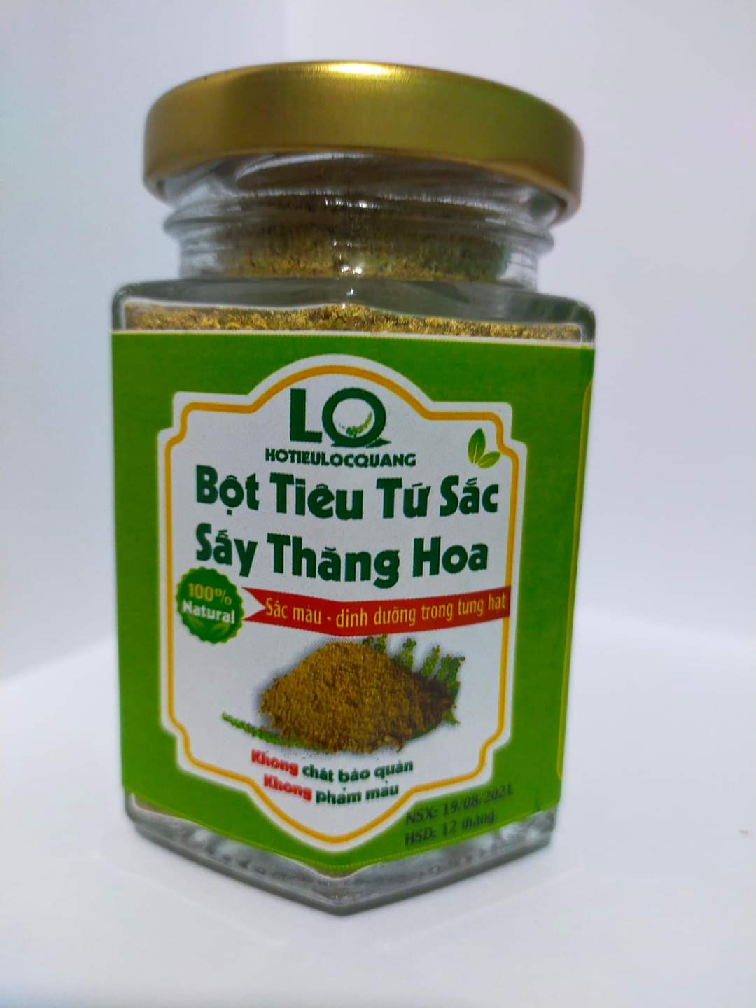 Bộ tiêu tứ sắc sấy thăng hoa