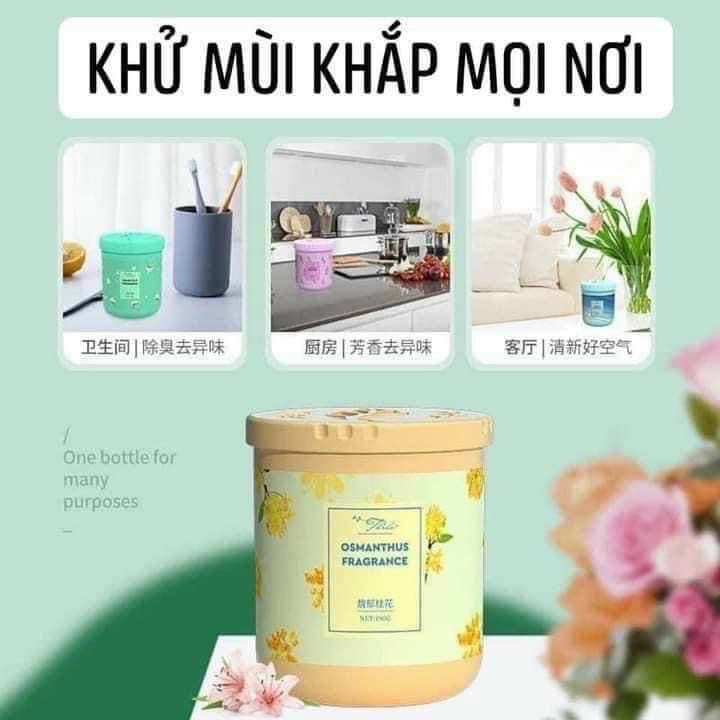 Lọ Sáp Thơm Để Phòng Siêu Thơm 190gr (Giao Ngẫu Nhiên Mùi)