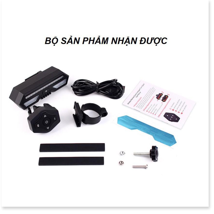 Đèn sau xi nhan xe đạp LP-1801 không dây, dung lượng pin 2200mAh - Gia Dụng SG