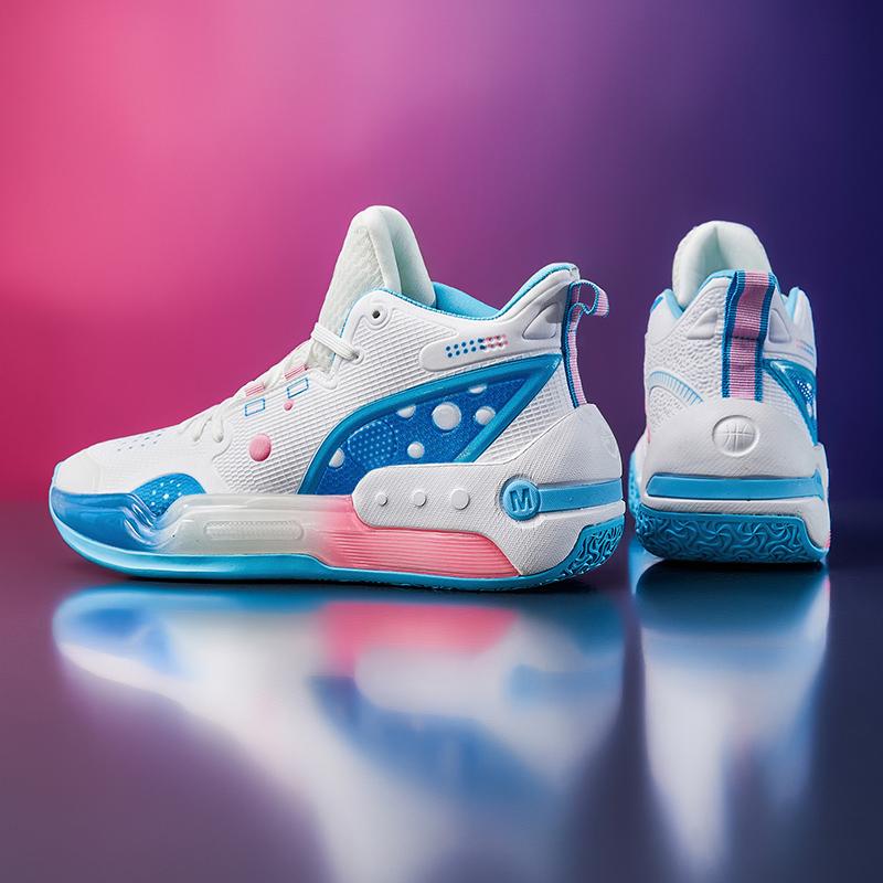 Giày thể thao nam mới 2022 Bóng rổ thể thao mùa thu mùa thu giày ngoài trời không trượt giày chạy bộ Color: Moon Orange 9288 Shoe Size: 41