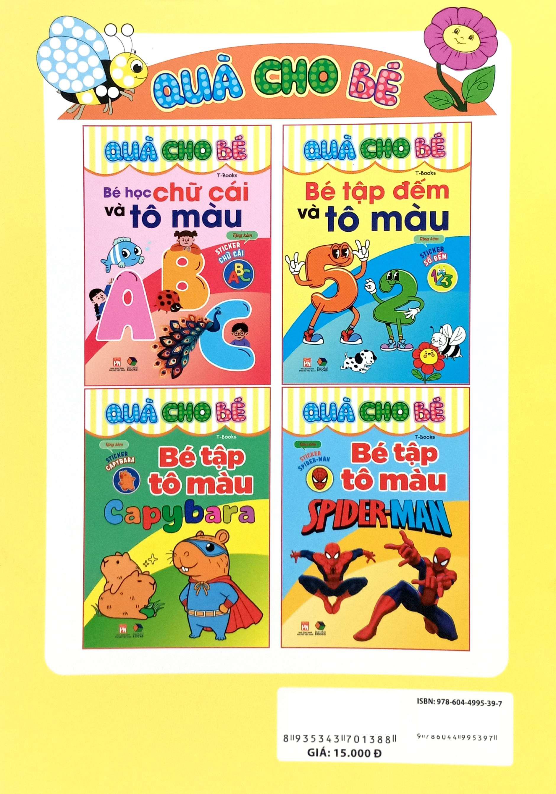 Sách - Quà Cho Bé - Bé Tập Đếm Và Tô Màu