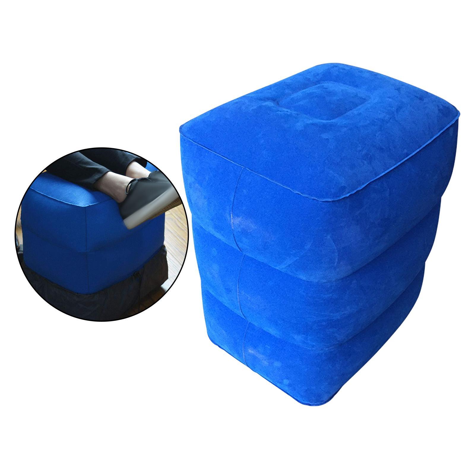 Travel Footrest Pillow Relax Inflatable feet pillow for Camping Cars Travel