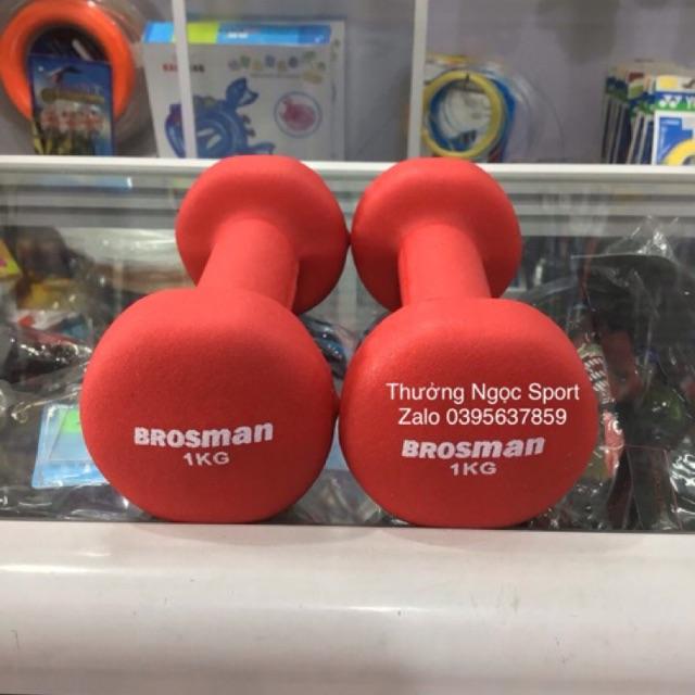 Tạ BROSMAN bộ 2 tạ 1kg