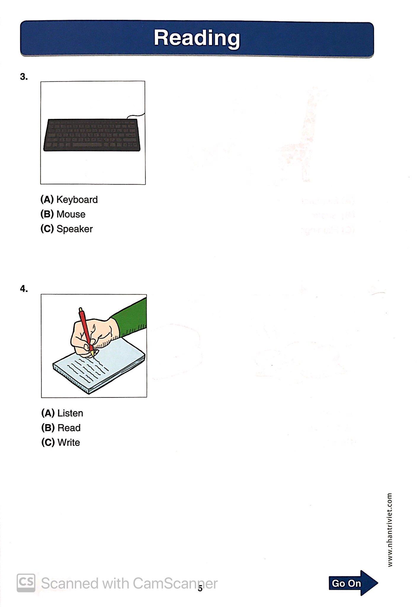 TOEFL Primary Step 1 - Practice Test (Kèm CD)