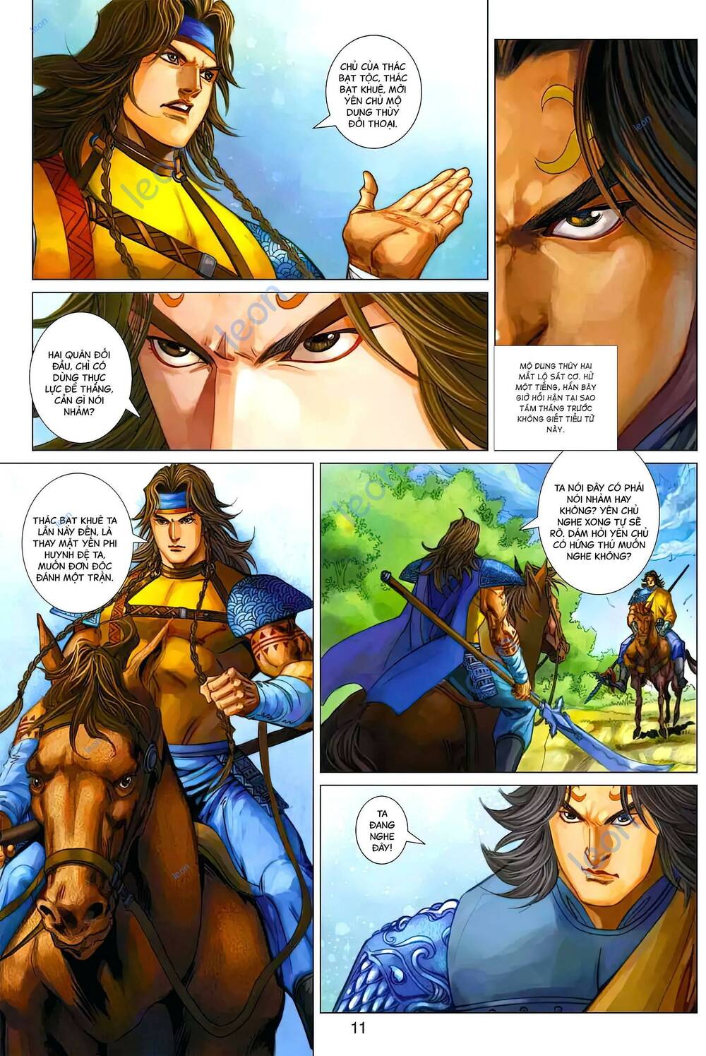 biên hoang truyền thuyết chapter 140 11