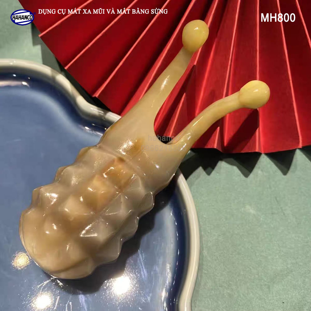 Massage mũi/ mặt 100% bằng Sừng chống nếp nhăn/nâng cơ mặt hiệu quả/lam đẹp da