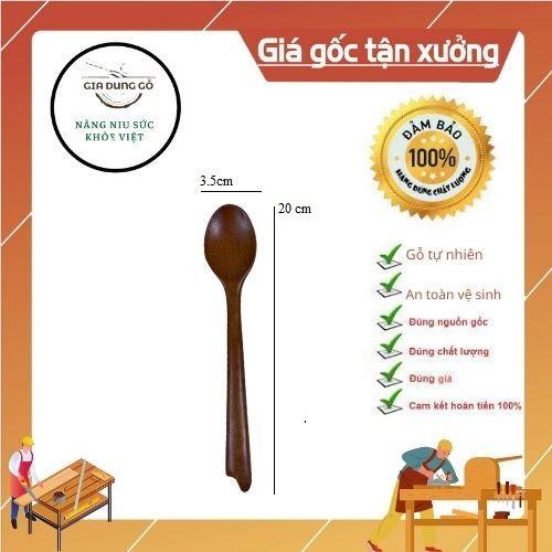 Thìa gỗ ăn cơm trẻ em cao cấp hàng xuất Hàn - Đồ Dùng Nhà Bếp