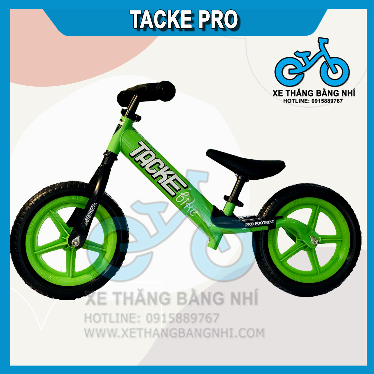 Xe thăng bằng tacke Pro mầu đỏ