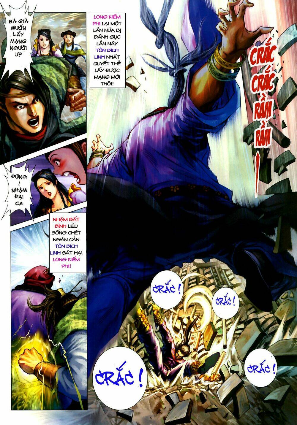 thần chưởng long kiếm phi chapter 10 12