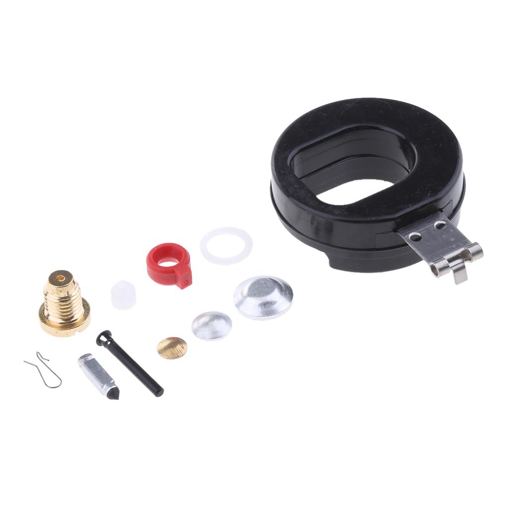 Carburetor Rebuild Kit With Float For Johnson Evinrude 4-15HP Outboard Motor