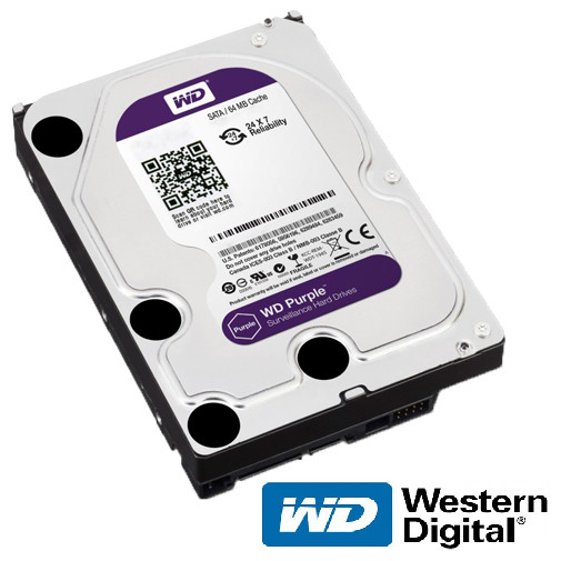 Ổ Cứng HDD Western Digital Purple 14TB 3.5 inch Sata 3 - Hàng Nhập Khẩu