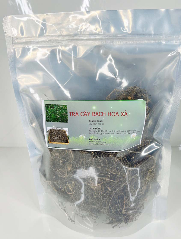 Trà Cây bạch hoa xà thiệt thảo ( Bạch hoa xà thiệt thảo khô )- Sản phẩm hữu cơ tự nhiên