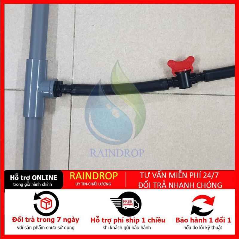 10 Van Khóa Nước, Van Chặn Nước Dùng Cho Ống Đen LDPE 16, 20