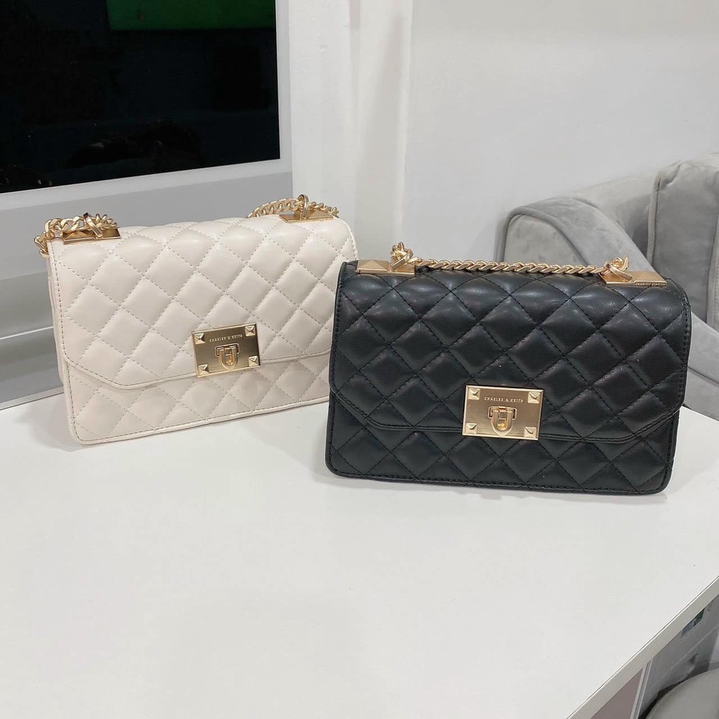 Túi đeo chéo, túi xách nữ khoá gập trần trám ZuCi A34 size 22cm da mềm đẹp sang trọng, cá tính cho nữ loại đẹp xuất dư