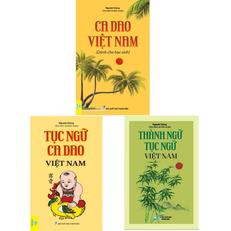 Sách - Combo 3 cuốn Thành Ngữ, Tục Ngữ và Ca Dao Việt Nam - ndbooks