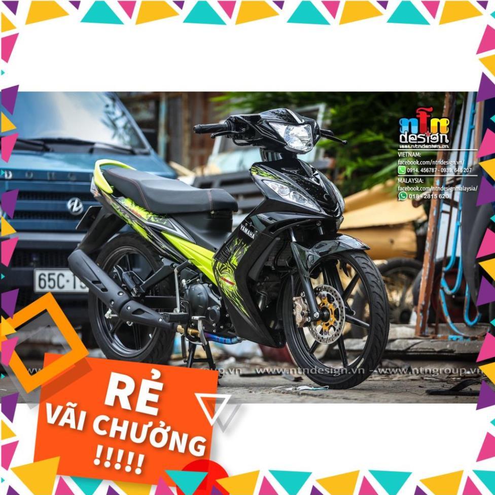 Tem Rời Exciter 2009 Mẫu Jupiter MX Xanh Đen