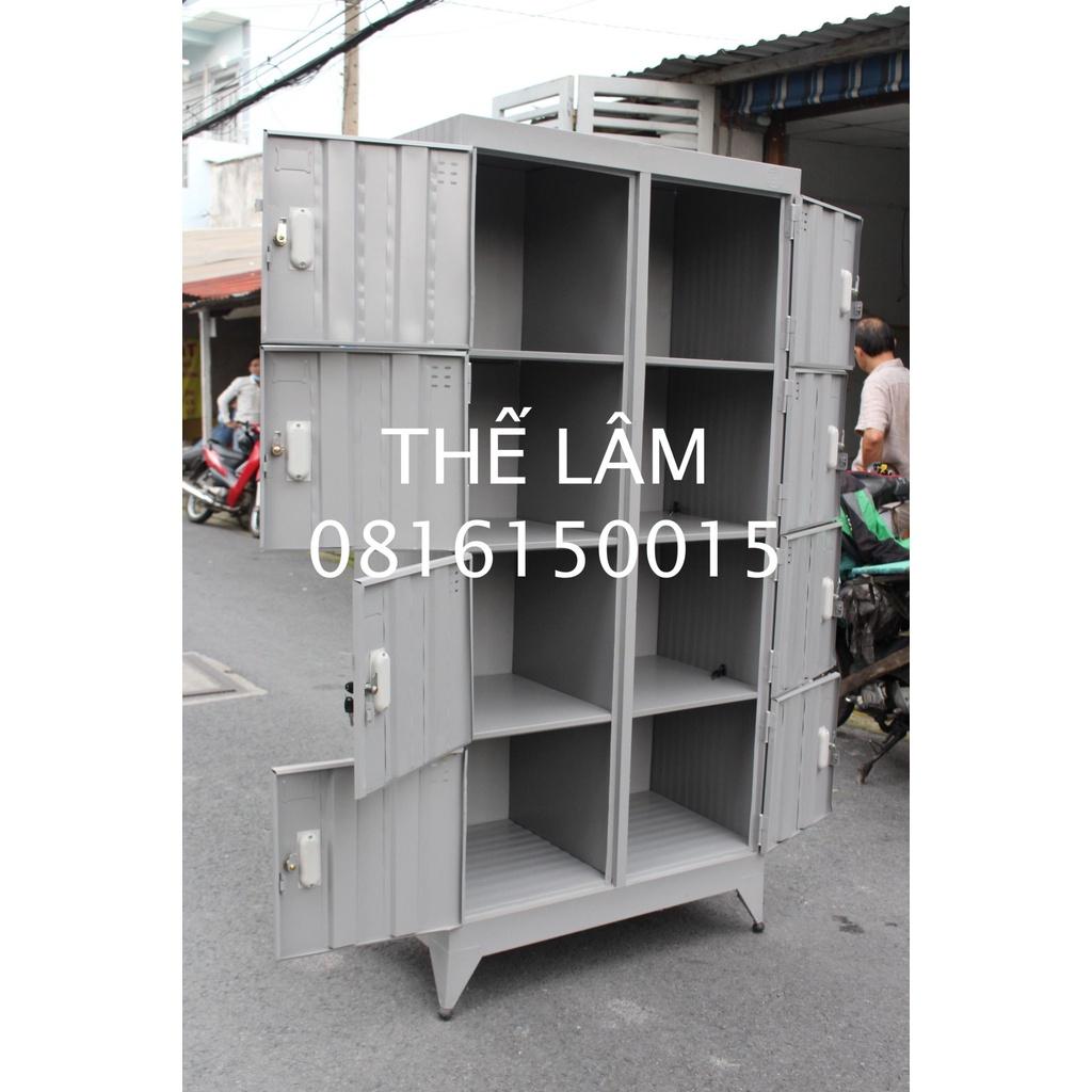 TỦ HỒ SƠ - TỦ LOCKER 8 NGĂN DÀNH CHO VĂN PHÒNG CAO CẤP - SƠN TĨNH ĐIỆN CAO CẤP