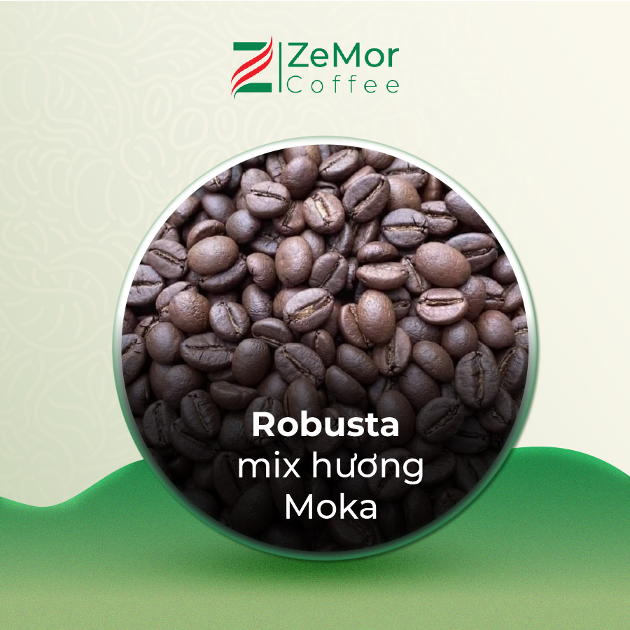 Cà phê Robusta Mix Hương Thơm Ngon, Đặc biệt - ZeMor Coffee